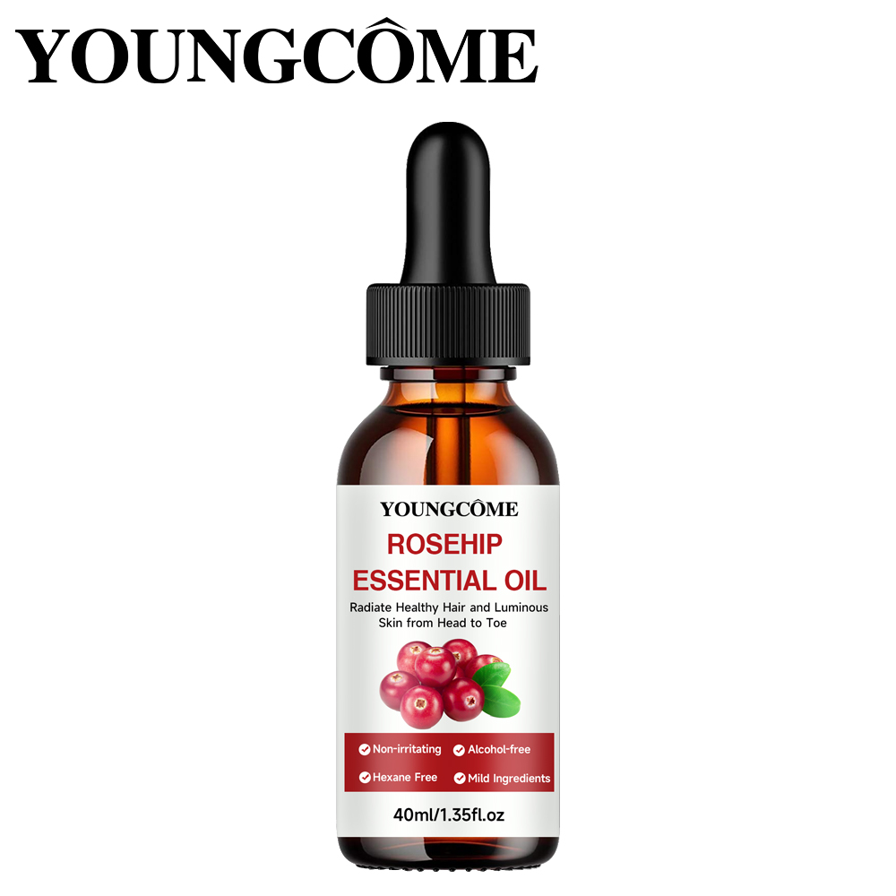Face Oil Rosehip - 순수 로즈힙 에센셜 오일, 잔주름 완화,