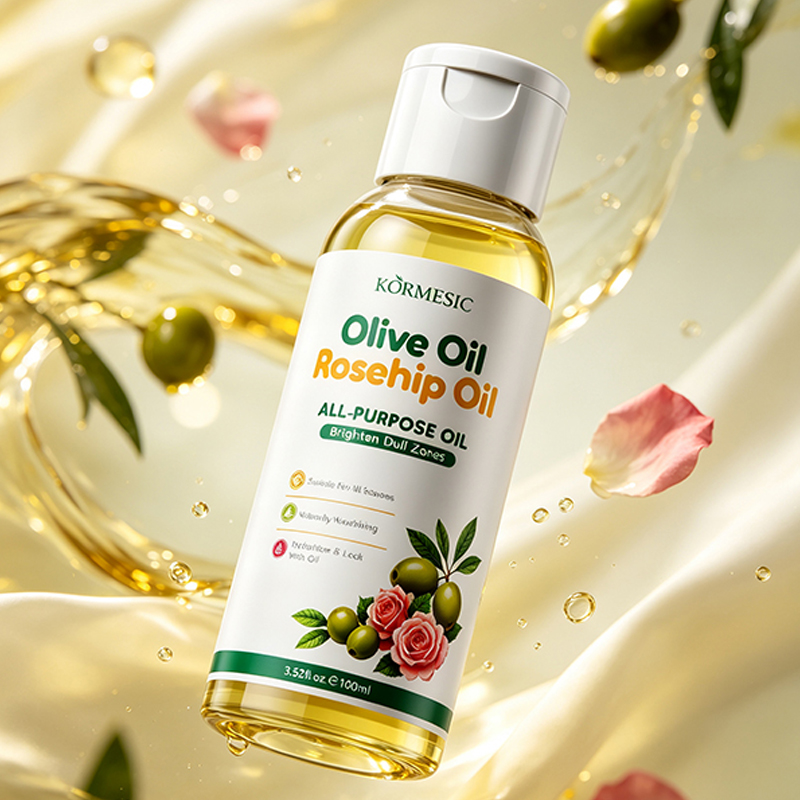 Face Oil Rosehip - 올리브 오일, 로즈힙 오일, 다용도 오일