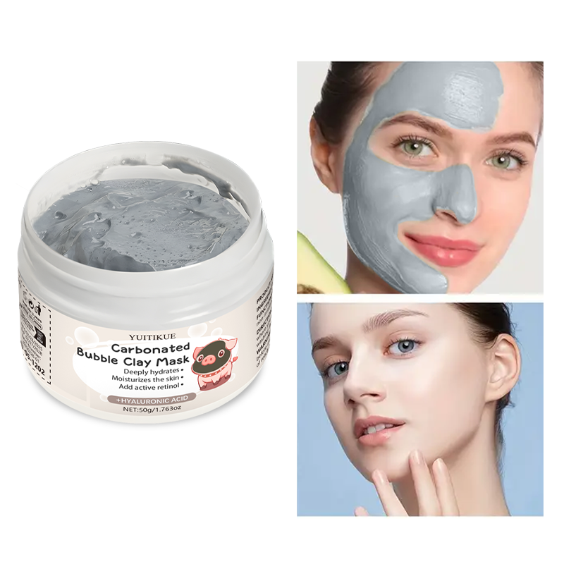 Bentonite Clay Mask - 탄산 버블 클레이 마스크 - 클레이