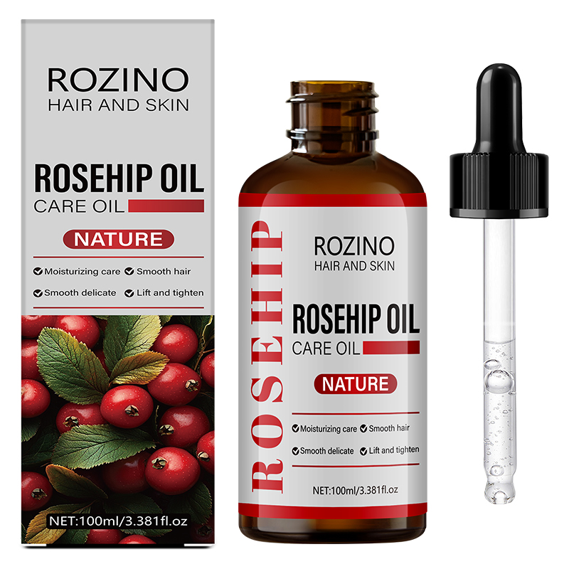 Face Oil Rosehip - 3. 38온스의 순수 로즈힙 에센셜 오일,
