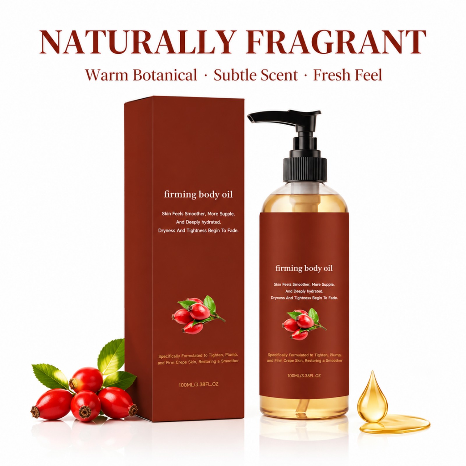 탄력 강화 바디 오일 로즈힙 타이트닝 효과 잔주름 완화 - Face Oil Rosehip 리뷰 및 가격