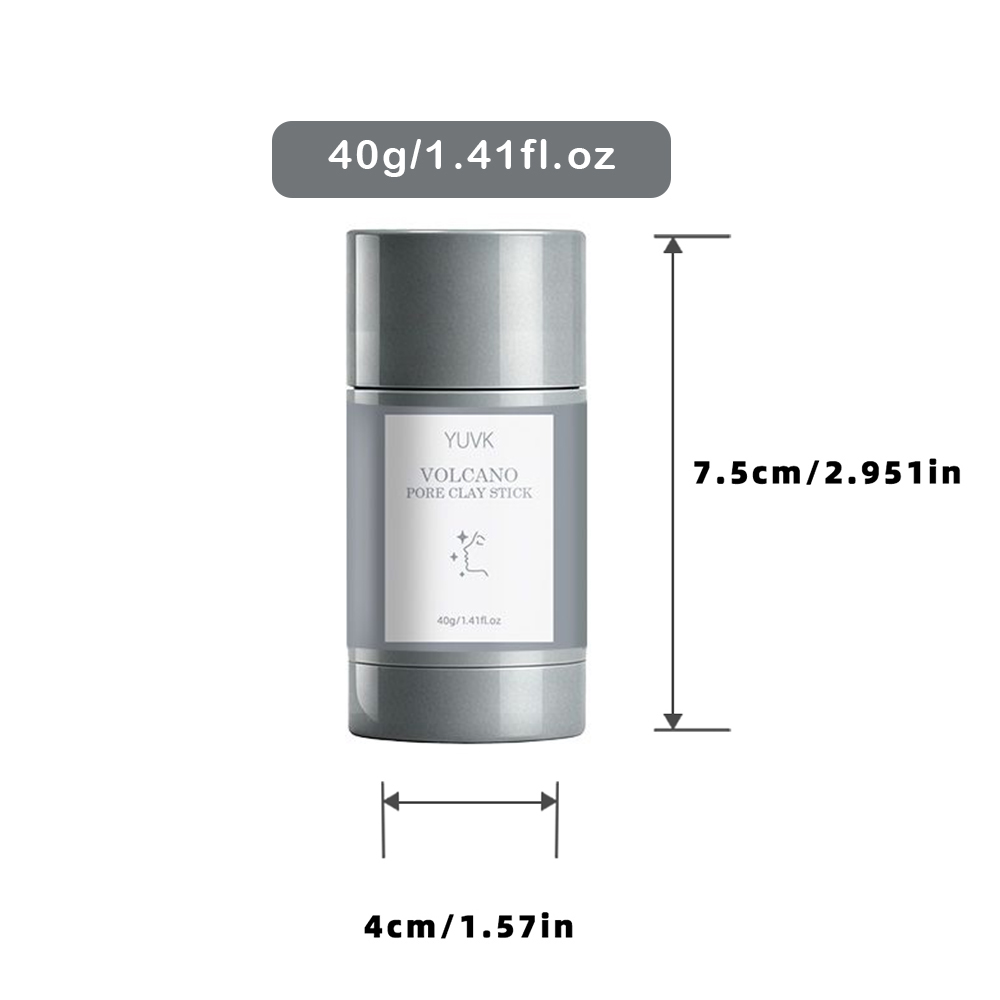 YUVK 화산 클레이 클리어 스무스 마스크 스틱 카올린 - Bentonite Clay Mask 리뷰 및 가격