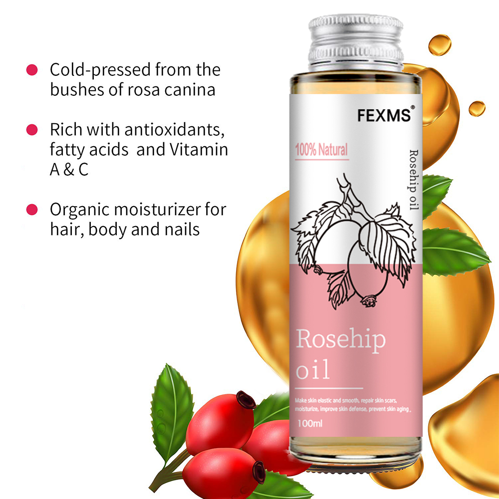 로즈힙 씨 오일, 100% 순수 유기농 비정제 냉간 압 - Face Oil Rosehip 리뷰 및 가격