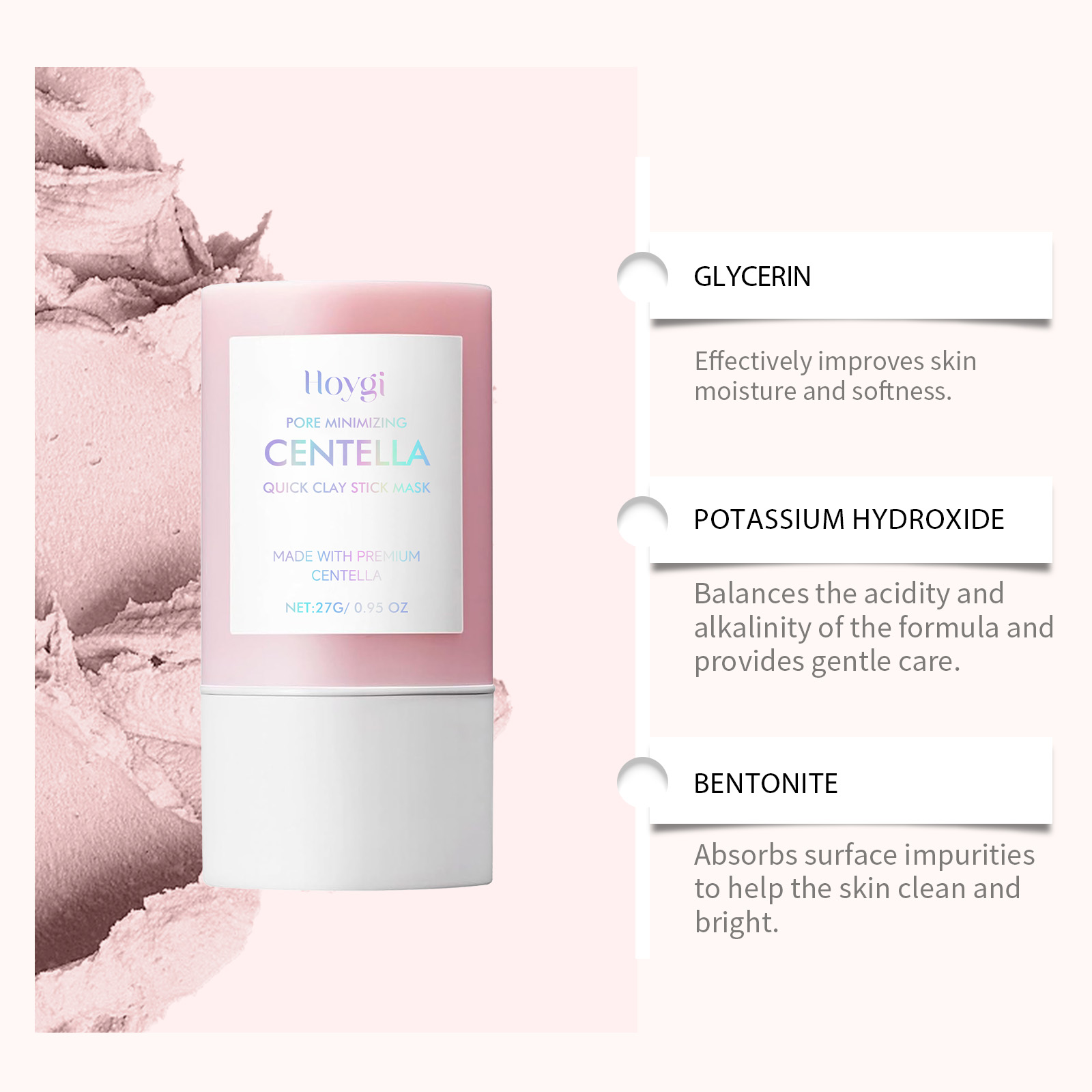 센텔라 클레이 스틱 마스크 페이셜 클렌징 모공 축소 딥 - Bentonite Clay Mask 리뷰 및 가격