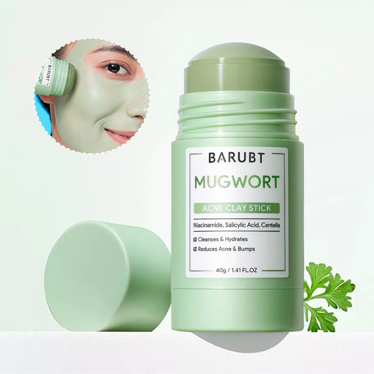 쑥 여드름 클레이 스틱, 나이아신아마이드 살리실산 페이 - Bentonite Clay Mask 리뷰 및 가격