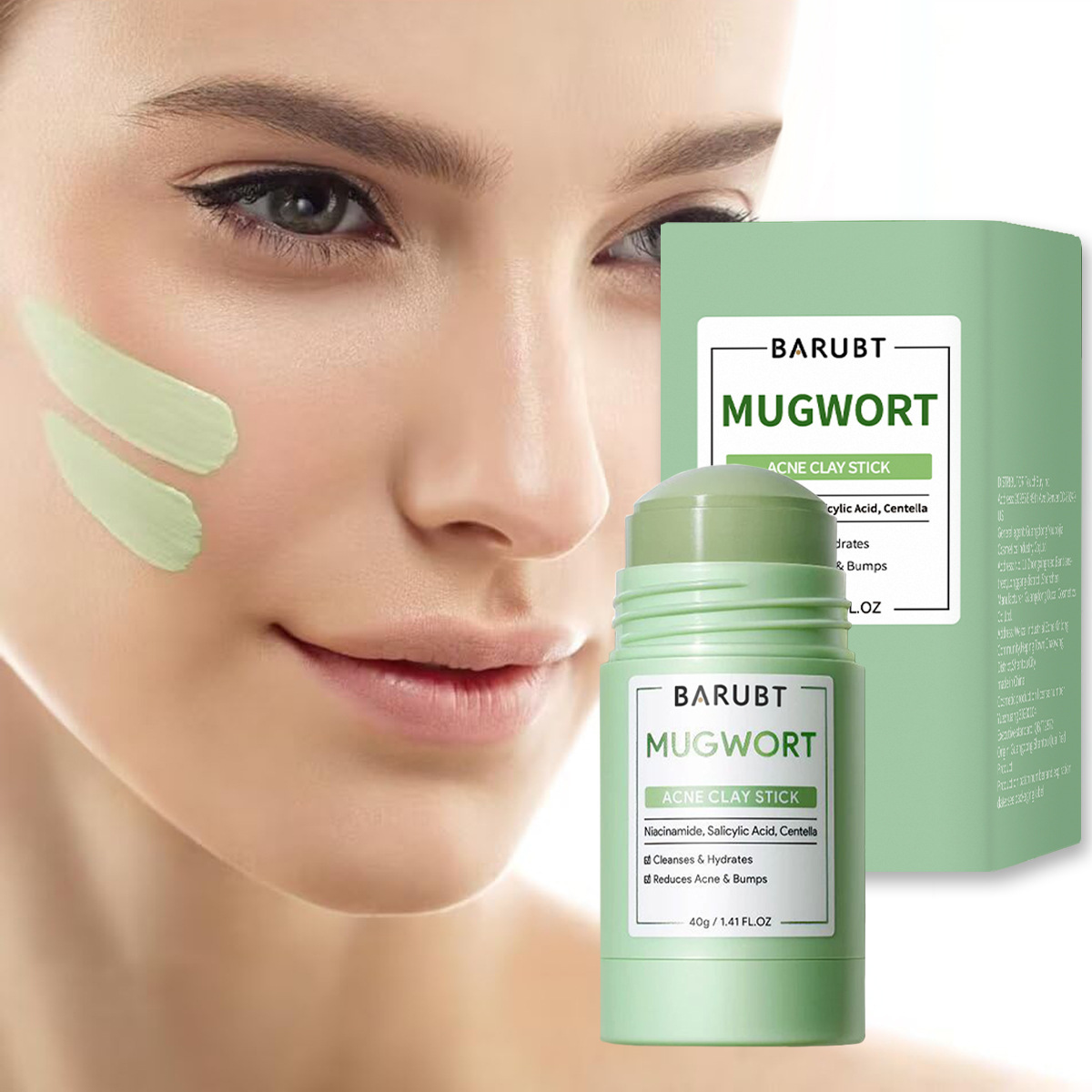 쑥 여드름 클레이 스틱, 나이아신아마이드 살리실산 페이 - Bentonite Clay Mask 리뷰 및 가격
