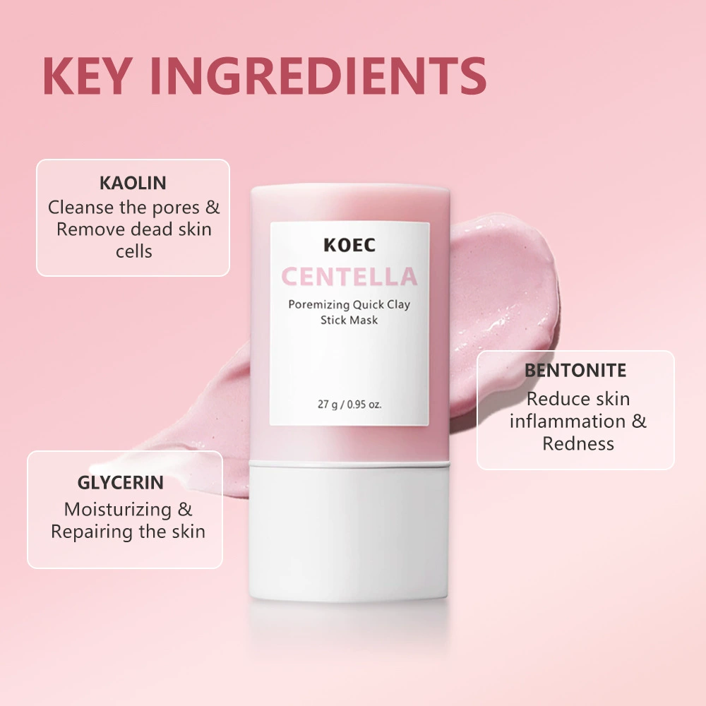 27g KOEC 센텔라 포어미징 퀵 클레이 스틱 마스크 - Bentonite Clay Mask 리뷰 및 가격