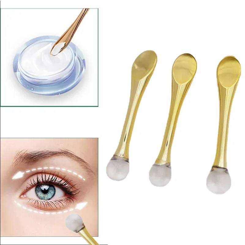 1pc 아이 크림 애플리케이터 스푼 롤러 투명 마사지  - Skincare Finally Found You 리뷰 및 가격